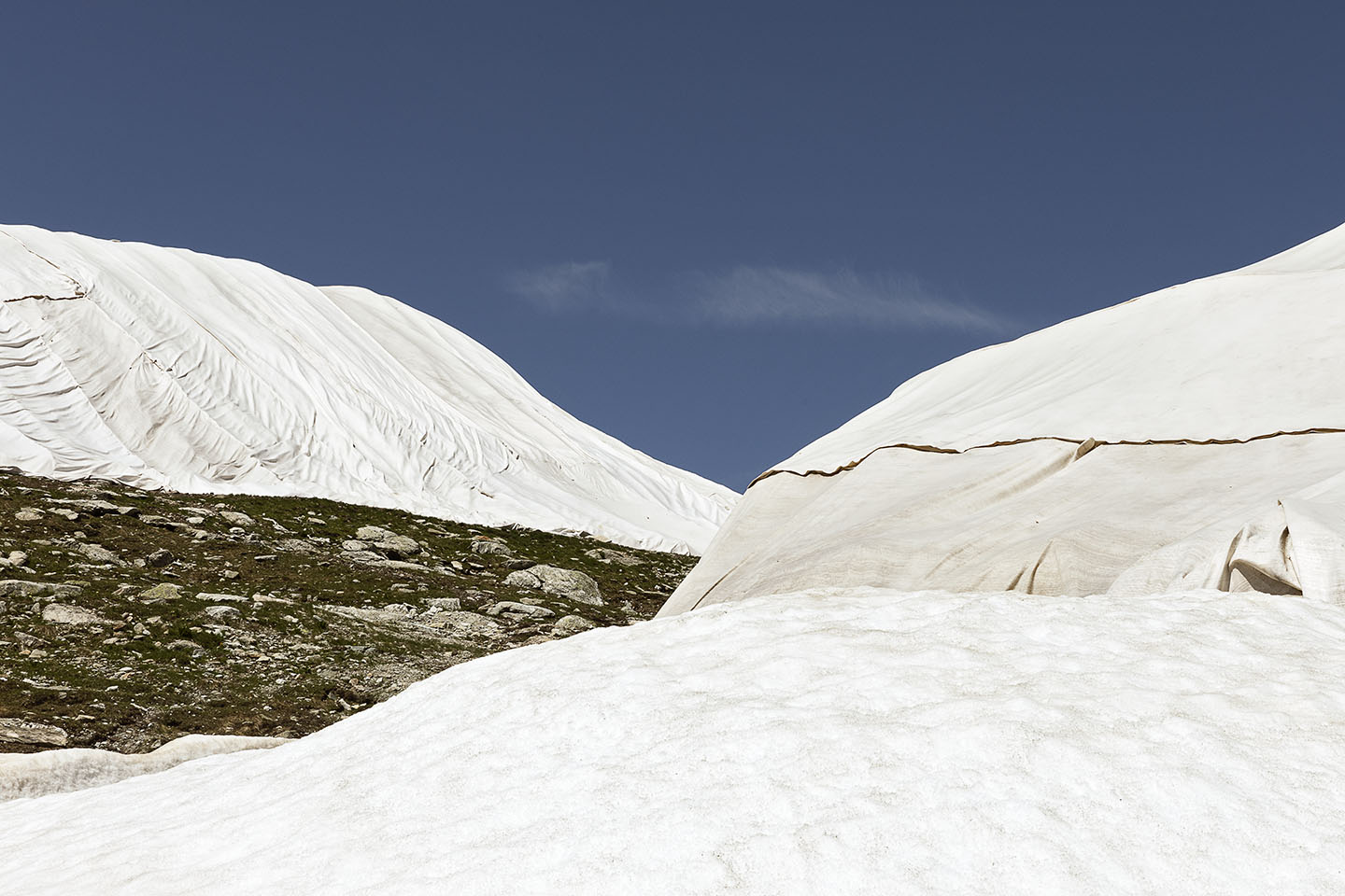 Dosenschnee am Corvatsch